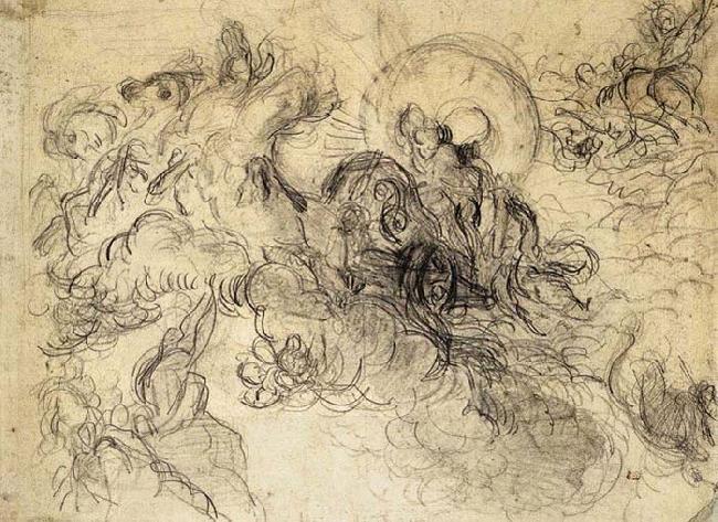 Eugene Delacroix Apollo Slays Python China oil painting art